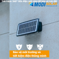 Đèn Hắt Tường Năng Lượng Mặt Trời MODI SOLAR, Đèn Led Gắn Tường Năng Lượng Mặt Trời  Chống Nước IP65 Ngoài Trời. 
