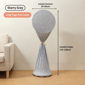 NEXTYOO Họa tiết ngôi sao Nắp che bụi quạt Chống bụi Vải co giãn Bảo vệ quạt Phổ quát Bọc kín Vỏ bảo vệ quạt điện Quạt tháp