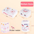 Cute Press Storage Box Student Desktop Makeup Storage Box Multi-functional Student Stationery Storage Organizer Cosmetics Shelf. 