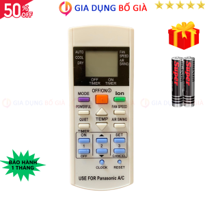 Điều khiển điều hoà Panasonic Mã 06 không inverter 1 chiều remote máy lạnh Panasonic - tặng kèm pin - GDBG