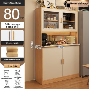 Integrated living room storage cabinet wine cabinet side cabinet tall cabinet and shelving unit