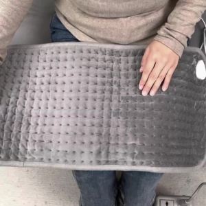 Electric Heating Pad 9 Heat Levels Soft Microfiber Warm Throw Blanket with Timer Washable Heated Mat for Office Home2026