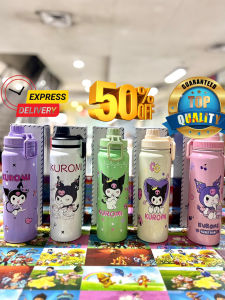 800ML Vacuum Flask Thermos Tumbler For Hot and Cold Cartoon Character Sanrio My Melody Kuromi Water Bottle With Filter Cartoon Thermal Cup Suitable For Adults And Kids Men and Women