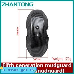ZHANTONG Motorcycle Fenders Carbon Fiber Textured Fenders Electric Vehicle Fenders Universal Carbon Fiber