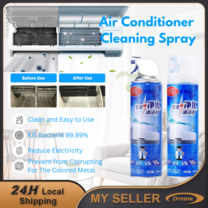 Air Conditioner Cleaner Spray Home Aircond Cleaner Air Conditioner ...