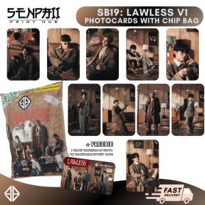 SB19: LAWLESS PHOTOCARDS with CHIP BAG