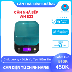 CÂN NHÀ BẾP NHỎ GỌN - PIN LÂU WH B23