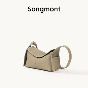 Songmont Mini Drippy Roof Bag Full grain leather Shoulder Bags for Women