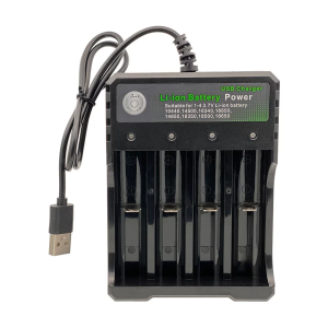 Portable USB Smart Battery Charger 2 / 3 / 4 Slots Bay Fast Charging Wild Compatibility for Rechargeable Batteries Universal BMAX USB 3.7V Li-Ion 18650 Battery Power Charger 10440/14500/16340/16650/14650/18350/18500/18650