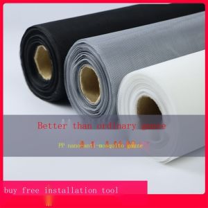 PP Nano Window Screen Mesh The Anti-Mosquito Gauze Screens Is Net Household In Dustproof Sand Since Stick Insect Nets Cloth