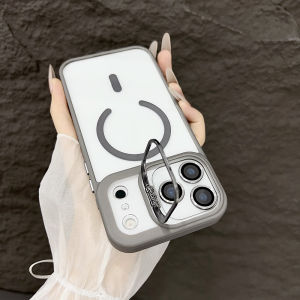 Ốp lưng trong suốt cho iPhone 17 Pro Max 17 Air 17 Pro 17 Giá đỡ ống kính