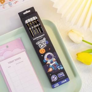 Cartoon Box 2B Pencil Set 12pcs Childrens Stationery Writing Painting Sketching Pen Learning Supplies