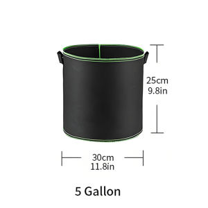 【Shipping from Malaysia】Non-woven planting bags plants are healthier