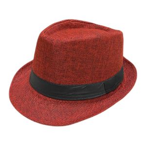 Topi Tompi fedora jazz bahan katun T47