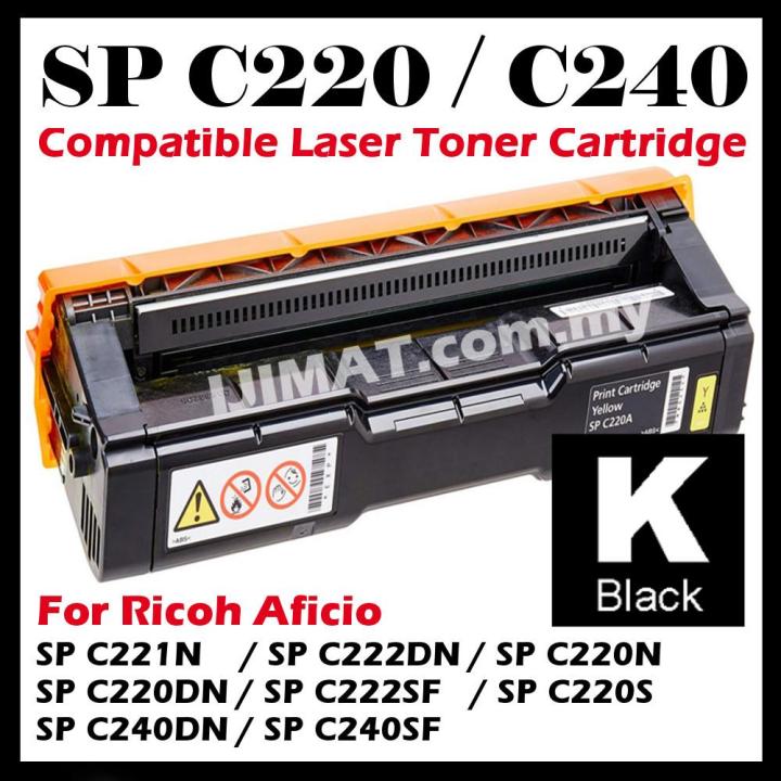 Gelber Kompatibel-Toner Für Ricoh Aficio SP C-221n / C-240dn U.a. – XL-Kassette
