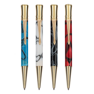 1.0Mm bút dầu Kim Loại Xoay Bút Bi Kinh Doanh Bút viết trơn tru bút trường học văn phòng Nguồn Cung Cấp Cho Giáo Viên