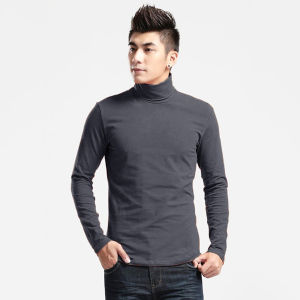 Áo thun giữ nhiệt nam cổ cao 3 phân phong cách trẻ trung năng động