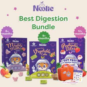 [Bundle of 3] Best Digestion Bundle 1 Noolie® Mighty Melts & 1 Probiotic Bites & 1 Vegetable Cake