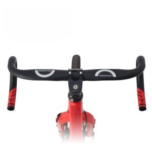 Road Bike Drop Handlebars Professional Cycling Drop Bars Aluminum Alloy Durable 420MM Handle Bars Suitable 31.8mm Clamp