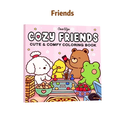 LAKOE Coloring Book Paperback Yang Menggambar Buku Mewarnai Anak Full Colour Buku Lukisan