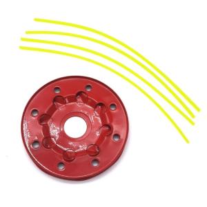 Quick Install 8 Hole Trimmer Head For Brush Cutters Lawn Mower Accessory Optimized For Grass Weeds & Shrubs Management