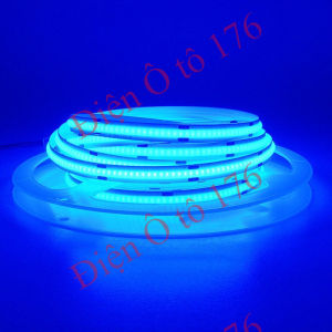 Cuộn dây led COB 5m trang trí nội ngoại thất ô tô. Điện 12v và 24v ( có thể cắt nhỏ)