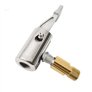 PENGQ ทนทาน คอมเพรสเซอร์ อะแดปเตอร์วาล์วยาง คลิปหนีบยางรถ วาล์วปั๊มลม หัวจับยางรถยนต์ ยางรถยนต์ปั๊มลมเป่าลม ขั้วต่อวาล์วปั๊มลม