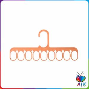 AIK ไม้แขวนเสื้อซักรีด ที่จัดเก็บผ้า ไม้แขวนเสื้อเพื่มพื้นที่แขวนผ้า Clothes hanger