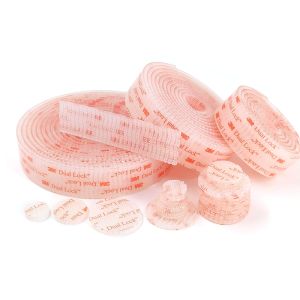 3M Dual Lock Clear Reclosable Fastener SJ3560 Transparent Mushroom Adhesive Tape Type 250 25.4mm Wide