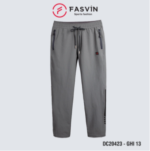 Quần dài thể thao nam cao cấp Fasvin DC20423.HN vải dù gió co giãn ống xuông một lớp