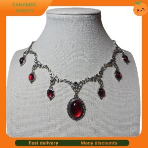 ❣️❣️❣️ Vampire Cameo Choker Gothic Jewelry Victoria Retro Butterfly Blood Drop Pagan Witchcraft Alternative Necklace For Women