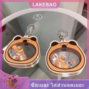 【LAKEBAO】 Capybara พวงกุญแจอะคริลิคจี้โยกน่ารักน่ารักเป็นของขวัญสำหรับเพื่อนที่ดี