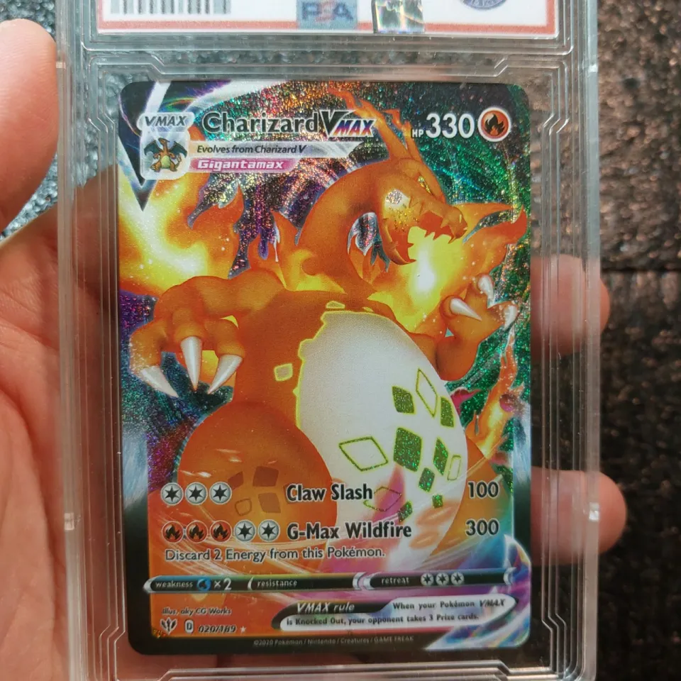 LIM SSR Vmax]Th Charizard Vmax 020 189 Darkness Ablaze Pokemon TCG rng  la siu cp 1459 d37 56 | Lazada.vn