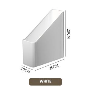 File Organizer for Documents Sturdy Storage Box Desktop Folder Tray Organizer Multifunctional Office Organizer File Box