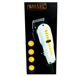 Perkakas Cukur Rambut Pria Whael Profesional - Mesin Cukur Rambut Asli Original - Super Taper Whael dengan Pisau Tajam dan Anti Karat - Dilengkapi dengan Sisir 4 Ukuran (3mm, 6mm, 10mm)