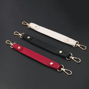 ที่หิ้วกระเป๋าสายสำรองหนัง PU กระเป๋ากระเป๋าถือแบบบางฮาร์ดแวร์ซิงก์อัลลอยกว้าง0.51นิ้ว