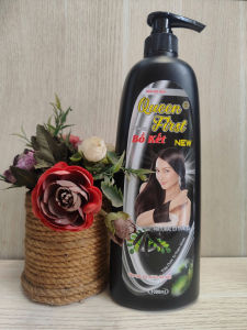 Combo 2 chai dầu gội Queen First bồ kết mỗi chai 1000ml giúp tóc đen mượt  giảm gãy rụng  chắc khoẻ  sạch gàu