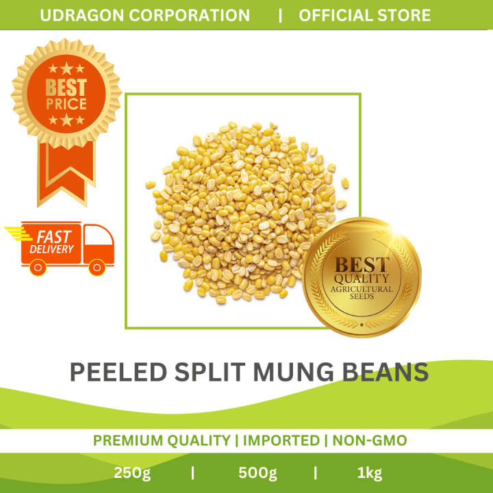 Peeled Split Mung Beans - 250g, 500, 1kg | Lazada PH