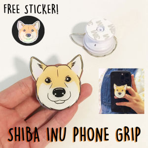 Cute SHIBA INU Dog Phone Grip