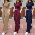 NEW TRENDY TERNO WAFFLE  LAZY OUTFIT TOP AND PANTS.. 
