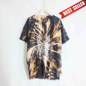 PROMO GROSIR - Baju barong bali motif tiedye - pria dan wanita - lengan pendek bahan katun adem