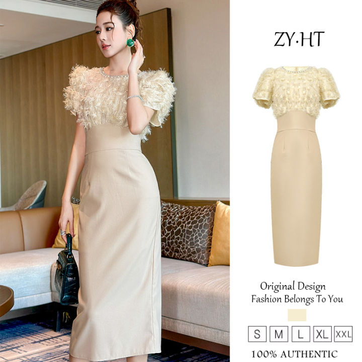 ZYHT women's dress work dress Korean dress Vacation dresse evening dress  Attend event dresse Luxury dress Fashion dress party dress Wedding dresse  41019 | Lazada PH
