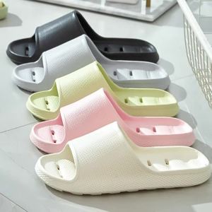 [Free Shipping] MenS Summer Fashion Home Slippers Casual Soft Sole Indoor Bathing Slippers New Bathroom Sandals For Women