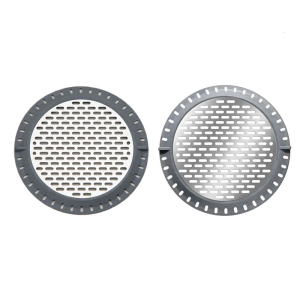 Thép nắp cống nhà tắm Bìa dụng cụ dọn tóc không làm tắc nghẽn chậu rửa phòng tắm bồn tắm bảo vệ cổng với hiệu quả dòng nước thiết kế