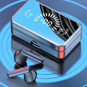 HIPHI S20 ใหม่ TWS หูฟังบลูทูธไร้สาย หน้าจอ LED พร้อมไมโครโฟน ตัดเสียงรบกวน ควบคุมสัมผัส บลูทูธ 5.1