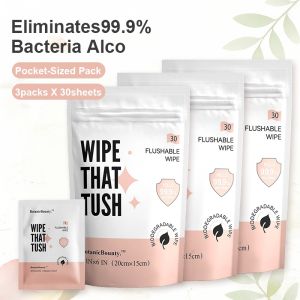 ✈️ Travel Essential: BotanicBounty Wipes – 99.9% Bacteria Protection On The Go