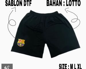 TERMURAH CELANA BOLA FUTSAL LARI OLAHRAGA SANTAI PRIA WANITA LOGO KLUB BOLA