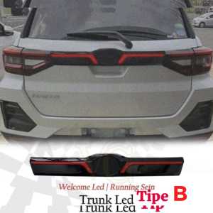 Trunklid List Atas Plat Nomor Belakang Trunlid Raize Rocky 2021  2022 2023 2024 Up 3 Fungsi DAN 2 FUNGSI