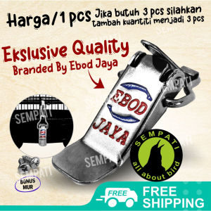 SEMPATI Klem Koper Stainless Ebod Jaya Jepitan Tebok Kandang Burung Klem Koper Overpal Plat Pengait Sangkar Burung Murai Lovebird Anis Branjangan