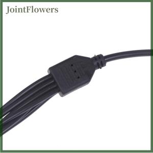 JointFlowers 1Pc CCTV Security Camera 1 DC Female To 2 3 4 5 6 8 Male Plug Power Cord Adapter Connector Supply Splitter Cable For LED Strip